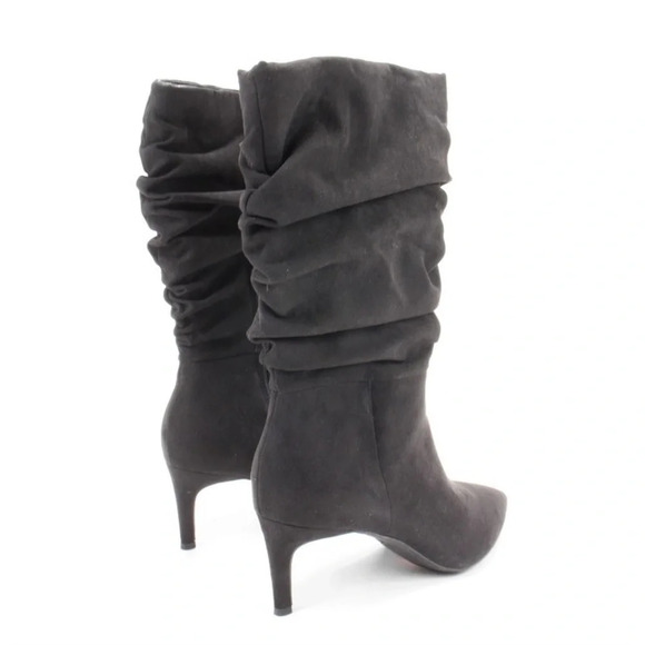 SALE‼️NEW Alfani Lissa Slouch Boots Sz 10 Pointed Toe Mid Calf Boots - Picture 4 of 11